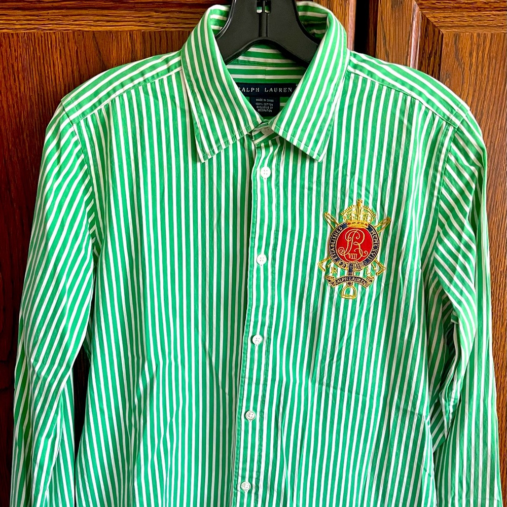 Ralph Lauren Womens Classic Button Down